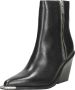 Bronx New Kole 34195 Cowboylaarzen Western Laarzen Dames Zwart - Thumbnail 4