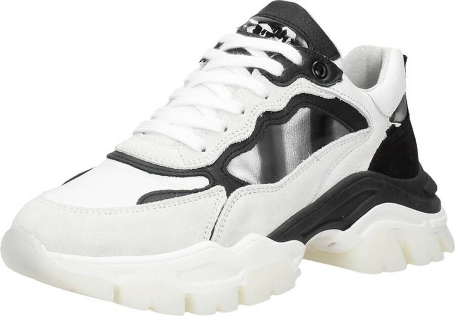 Bronx Tayke-over 66426 Lage sneakers Leren Sneaker Dames Wit