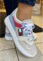 Bruin Tinten Tommy Jeans Meg Low Lage sneakers Leren Sneaker Dames Beige - Thumbnail 13