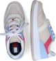 Bruin Tinten Tommy Jeans Meg Low Lage sneakers Leren Sneaker Dames Beige - Thumbnail 15