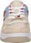 Bruin Tinten Tommy Jeans Meg Low Lage sneakers Leren Sneaker Dames Beige - Thumbnail 15