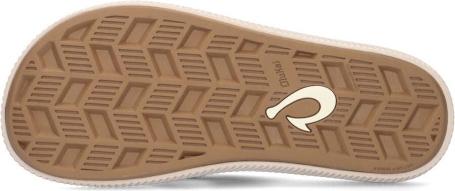 Olukai Bruin Tinten Ulele Slippers Heren Bruin