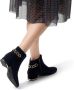 BRUNATE Enkellaarsjes Dames 38322 Maat: 38 5 Materiaal: Suède Kleur: Blauw - Thumbnail 6