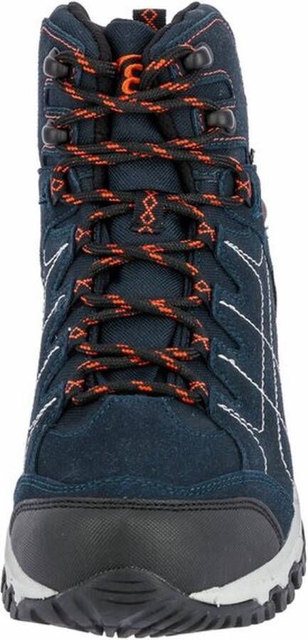 Brütting wandelschoenen Mount Shasta High Marine Blauw met Oranje