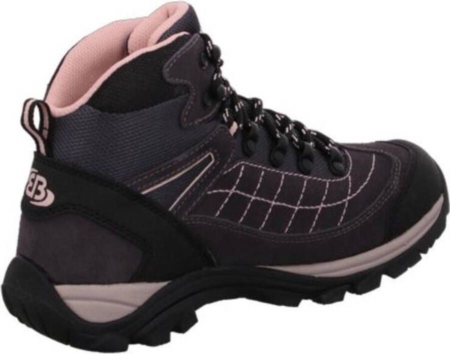 Brütting Wandelschoenen Mount Crillon Suède Grijs zalmroze - Foto 5
