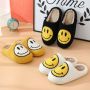 Budino Smiley Pantoffels Smiley Sloffen Pantoffels Sloffen en Zwart - Thumbnail 5