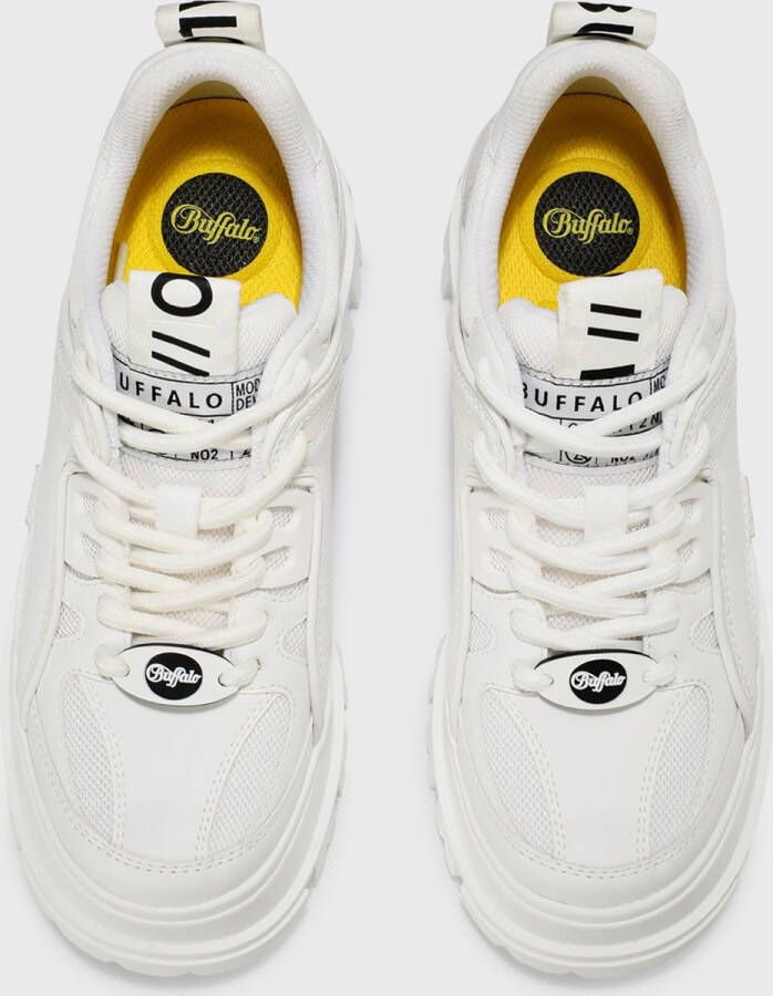 Buffalo Aspha HYB dames sneaker Wit