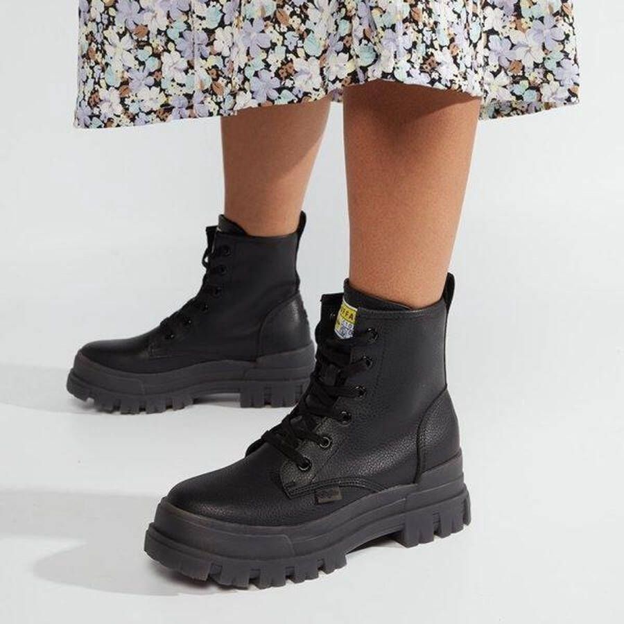 Buffalo Aspha RLD veterboots zwart