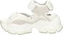 Buffalo Dames Binary O Sleehak Sandaal White Dames - Thumbnail 6