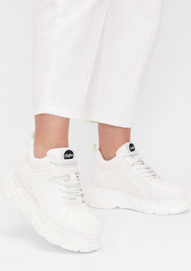 Buffalo Plateausneakers Corin veterschoen vrijetijdsschoen ugly sneaker met typische plateausool - Foto 6