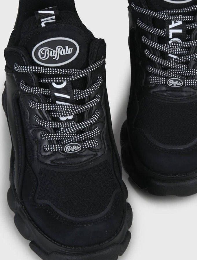 Buffalo Chai dames dad sneaker Zwart wit