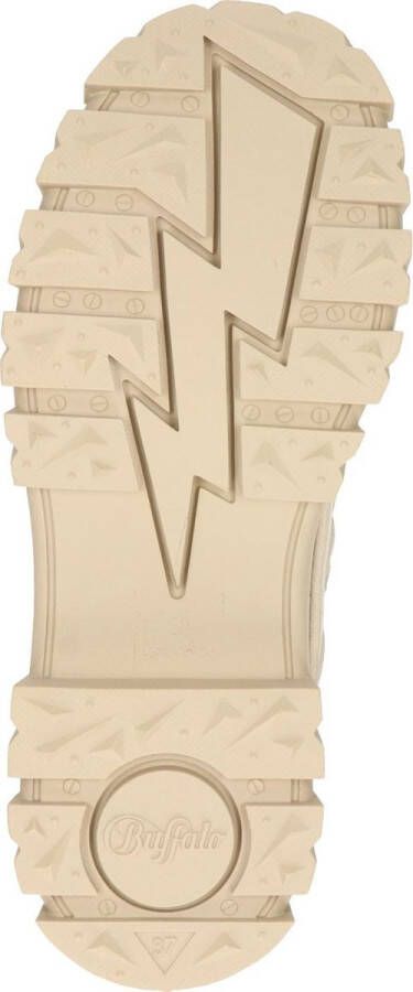 Buffalo dames veterboot. Beige