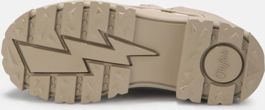 Buffalo dames veterboot. Beige