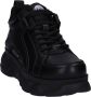 Buffalo Plateausneakers Corin veterschoen vrijetijdsschoen ugly sneaker met typische plateausool - Thumbnail 12