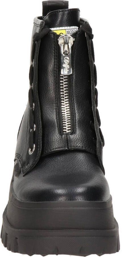 Buffalo Aspha Zip Laarzen Zwart 1622070 Black Dames - Foto 7