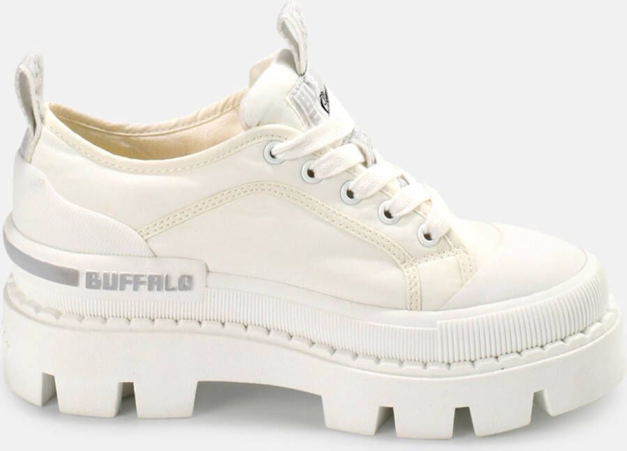 Buffalo Sneakers raven lo vegan senakers 1630642-wht Wit Dames - Foto 4