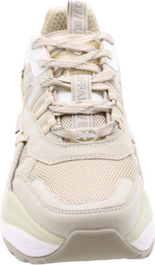 Buffalo Triplet Hollow Sneakers Laag Beige