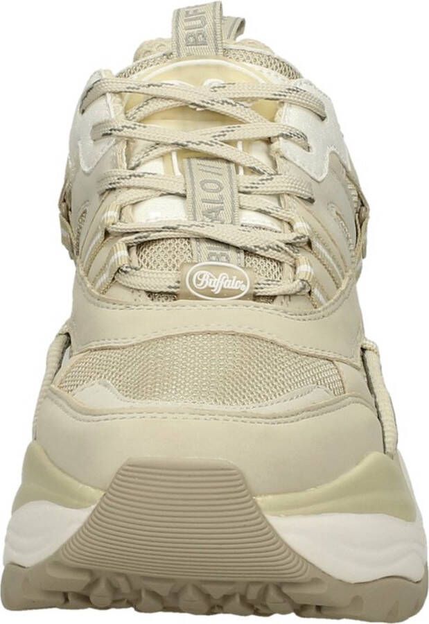 Buffalo Triplet Hollow Sneakers Laag Beige