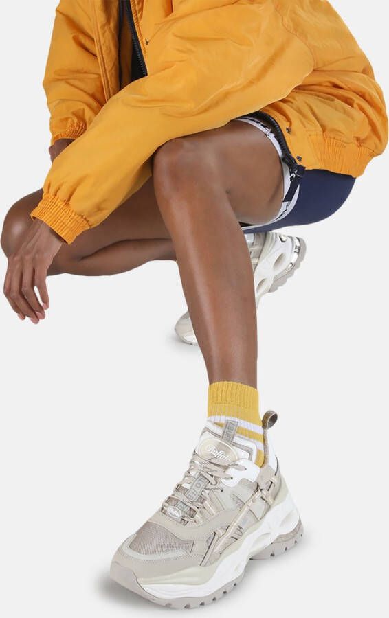 Buffalo Sneakers met sleehak TRIPLET HOLLOW met ugly-loopzool - Foto 6