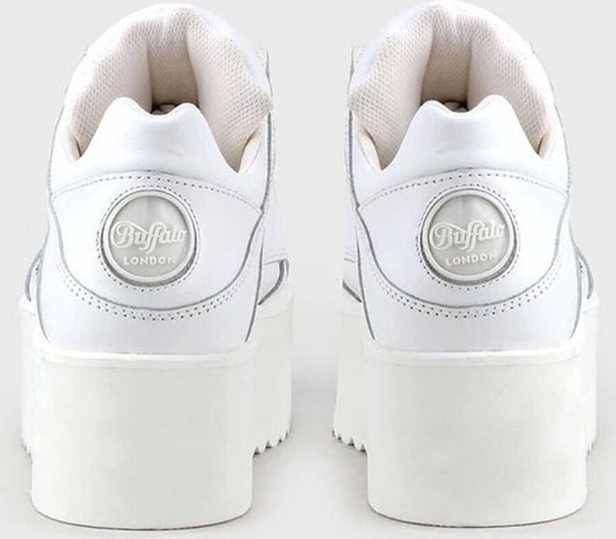 Buffalo London Classic Dames Schoenen White Leer Foot Locker - Foto 5