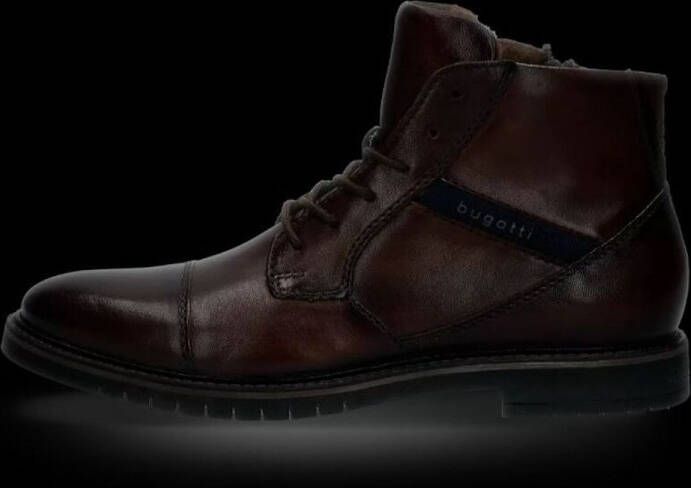 Bugatti 331-8373A-4100 Caj Herenschoenen Laarzen 6400-Midbruin