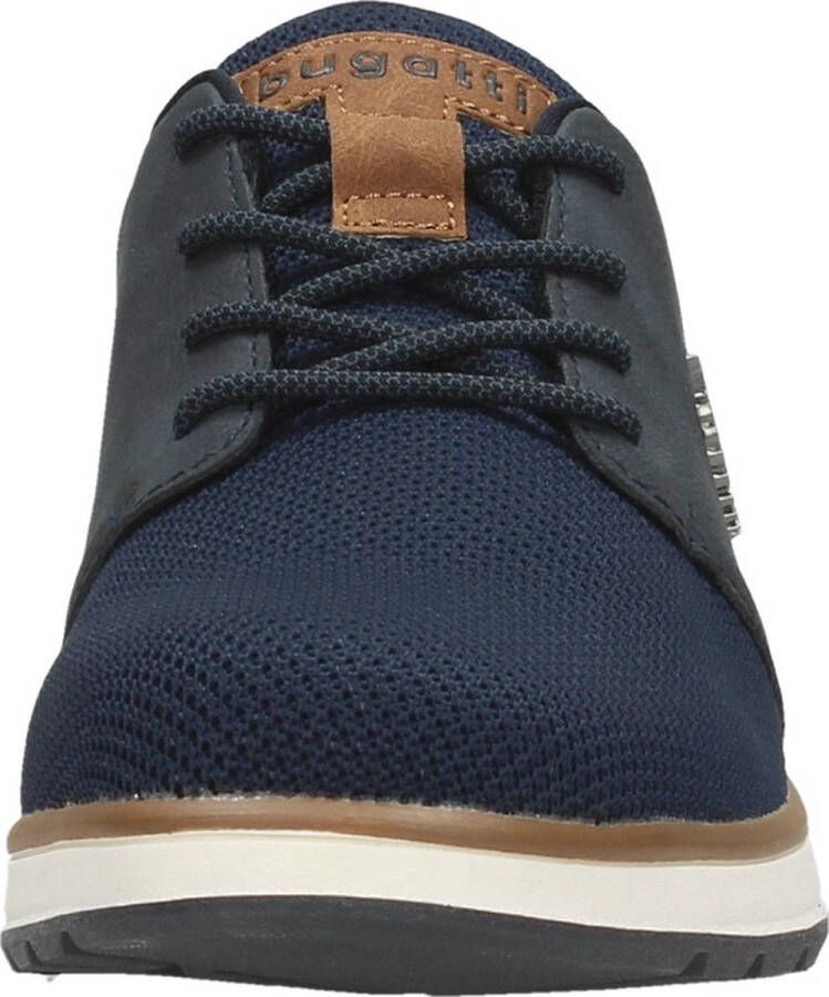 Bugatti Artic Sneakers blauw Textiel