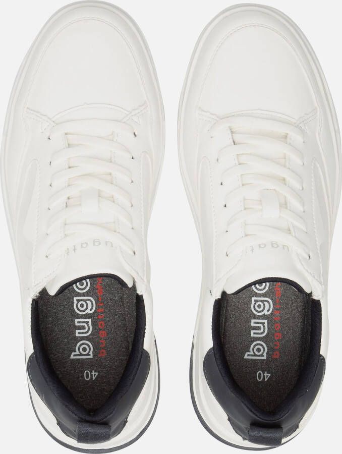 Bugatti Franc Sneakers wit Textiel Heren