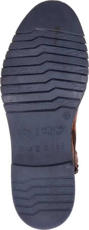 Bugatti heren nette veterschoen Cognac