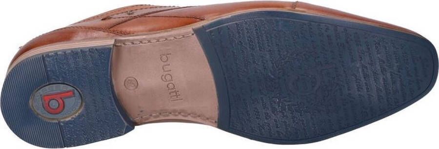 Bugatti Heren Veterschoenen Cognac