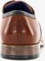 Bugatti leren heren veterschoenen Cognac - Thumbnail 7