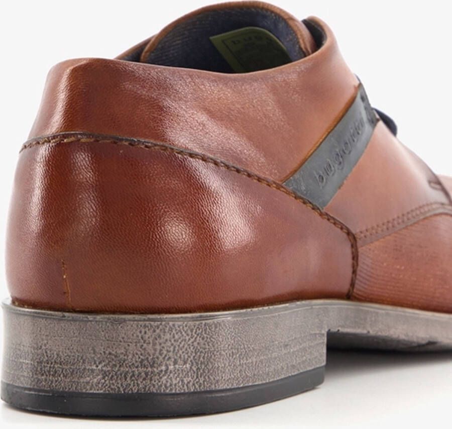 Bugatti leren heren veterschoenen Cognac Echt leer - Foto 5