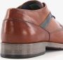 Bugatti leren heren veterschoenen Cognac Echt leer - Thumbnail 5