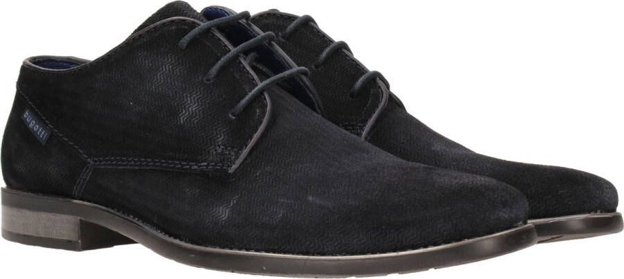 Bugatti Licio Eco Veterschoenen blauw Suede