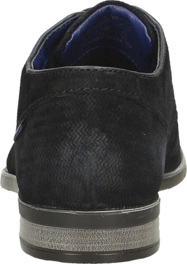 Bugatti Licio Eco Veterschoenen blauw Suede