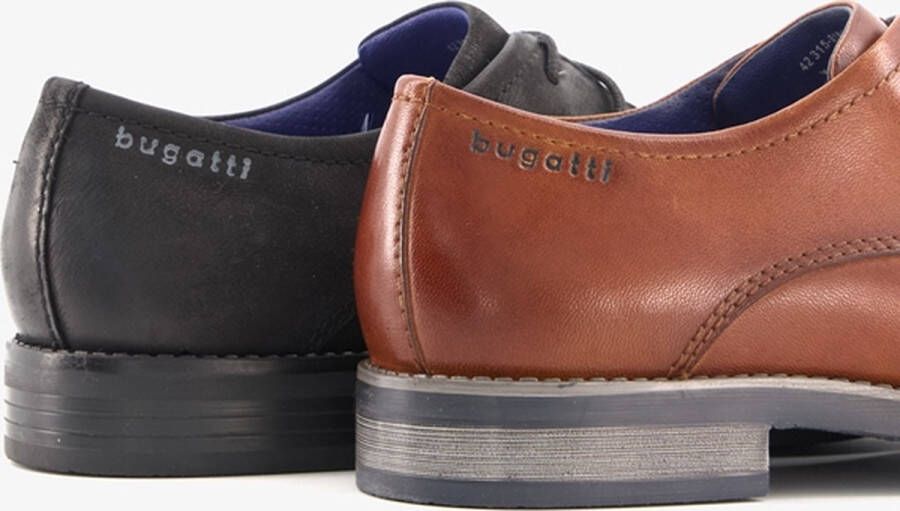 Bugatti Bruin Leren Zakelijke Schoenen voor Mannen Brown Heren - Foto 6
