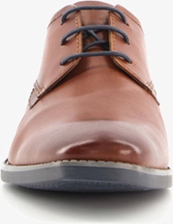 Bugatti Bruin Leren Zakelijke Schoenen voor Mannen Brown Heren - Foto 7