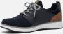 Bugatti Blauwe Vrijetijdssneakers voor Mannen Blue Heren - Thumbnail 8