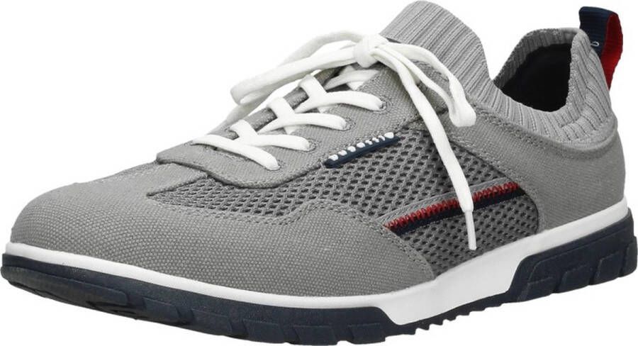 Bugatti Sonar Exko Veterschoenen Laag Lichtgrijs