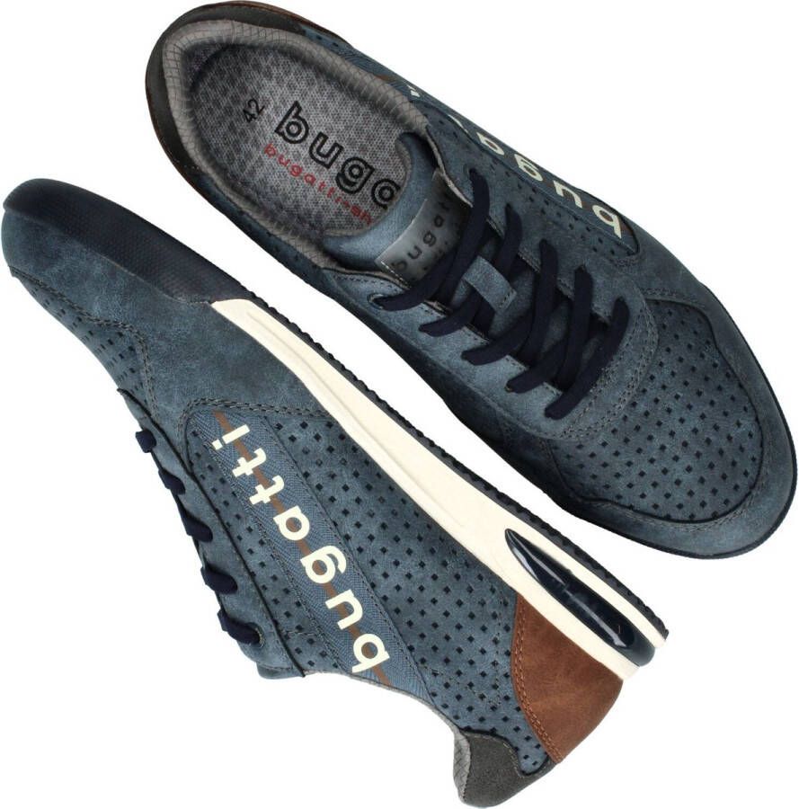 Bugatti Sneakers Blauw Imitatieleer 301356 Heren Kunstleer - Foto 9