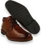 Bugatti Klassieke Leren Veterschoen Brown Heren - Thumbnail 11