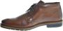 Bugatti Klassieke Leren Veterschoen Brown Heren - Thumbnail 12