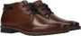 Bugatti Klassieke Leren Veterschoen Brown Heren - Thumbnail 7