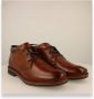 Bugatti Klassieke Leren Veterschoen Brown Heren - Thumbnail 9