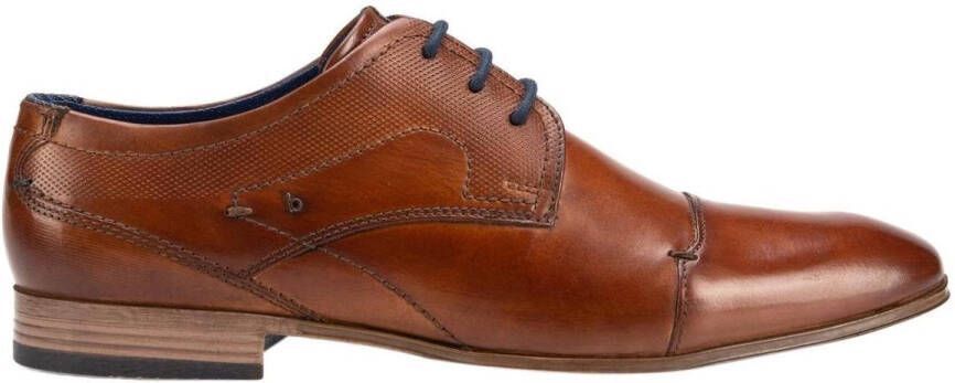 Bugatti Veterschoenen cognac Leer