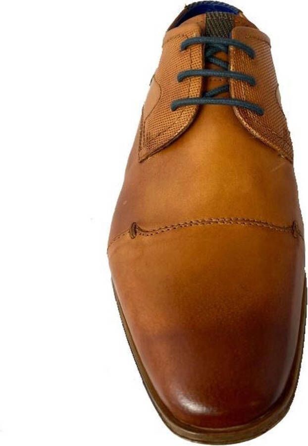 Bugatti Veterschoenen cognac Leer