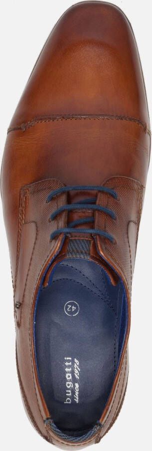 Bugatti Veterschoenen cognac Leer