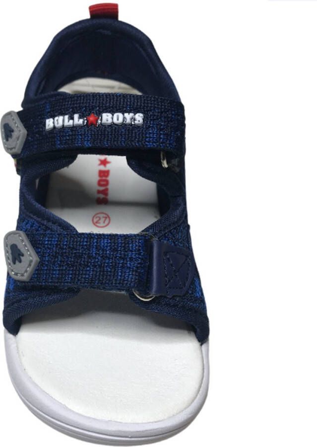 Bull Boys BBCL2105 velcro's LED lampje dino sandalen navy - Foto 5