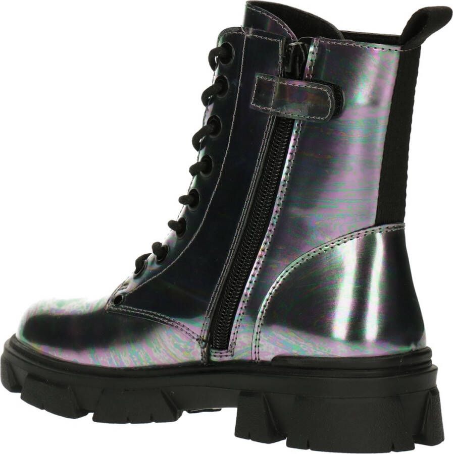 Bullboxer Aaf504 Veterboots Laarzen Met Veters Meisjes Multi