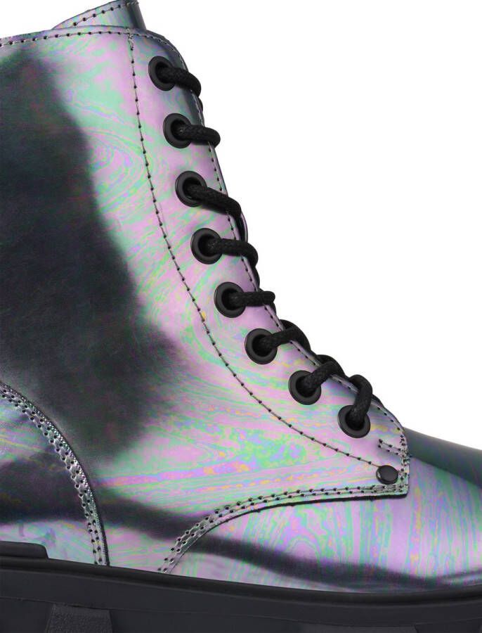 Bullboxer Aaf504 Veterboots Laarzen Met Veters Meisjes Multi