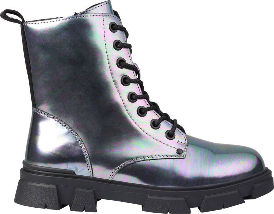 Bullboxer Aaf504 Veterboots Laarzen Met Veters Meisjes Multi